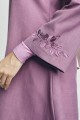 Gulinear Embroidered Kurung Mauve Purple